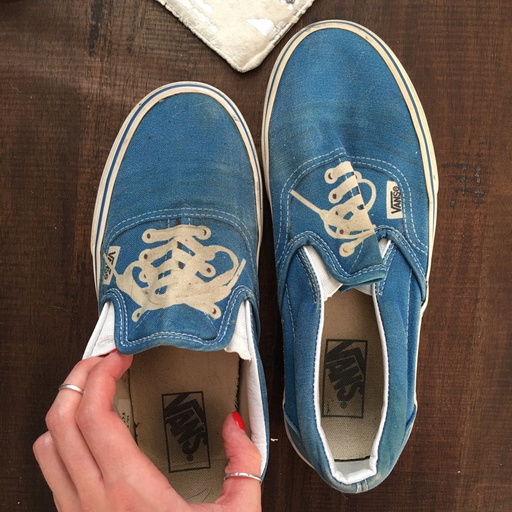 Ultra Rare Van Slip Ons